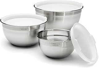 Cuisinart 3-Piece Stainless Steel Nesting Mixing Bowl Set